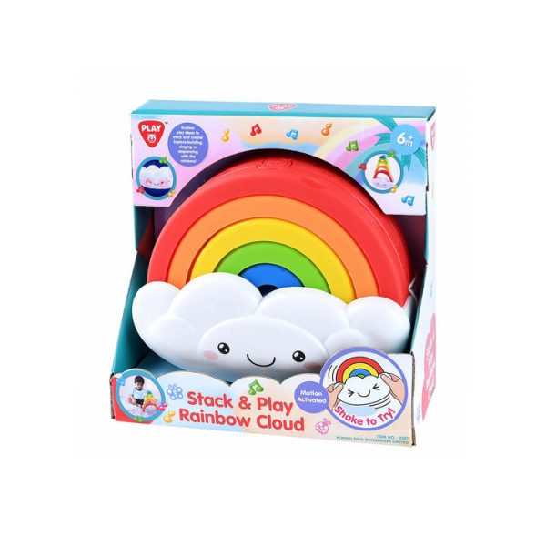 Stack & Play Rainbow Cloud