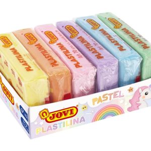 JOVI Modelleerklei pastelkleuren 6stuks (50g/st)