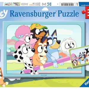 Puzzel (2x12stuks) – Bluey