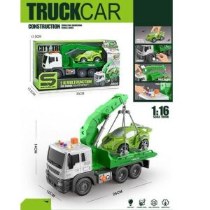 City Truck Vrachtwagen met licht/geluid (1:16) – 26cm