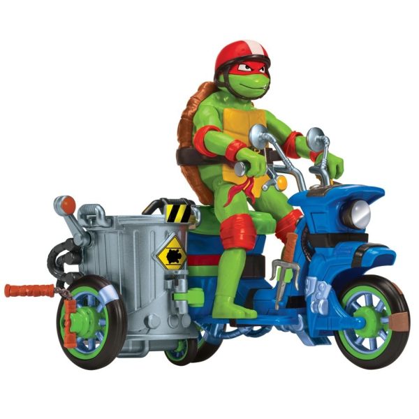 Teenage Mutant Ninja Turtles - Mutant Mayhem Battle Cycle + Raphael - Afbeelding 4