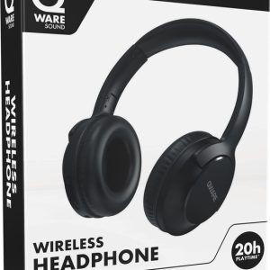 Qware Sound Bluetooth Hoofdtelefoon (opvouwbaar) – wit