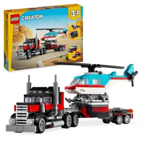 LEGO Creator 3-in-1 Truck met helikopter – 31146