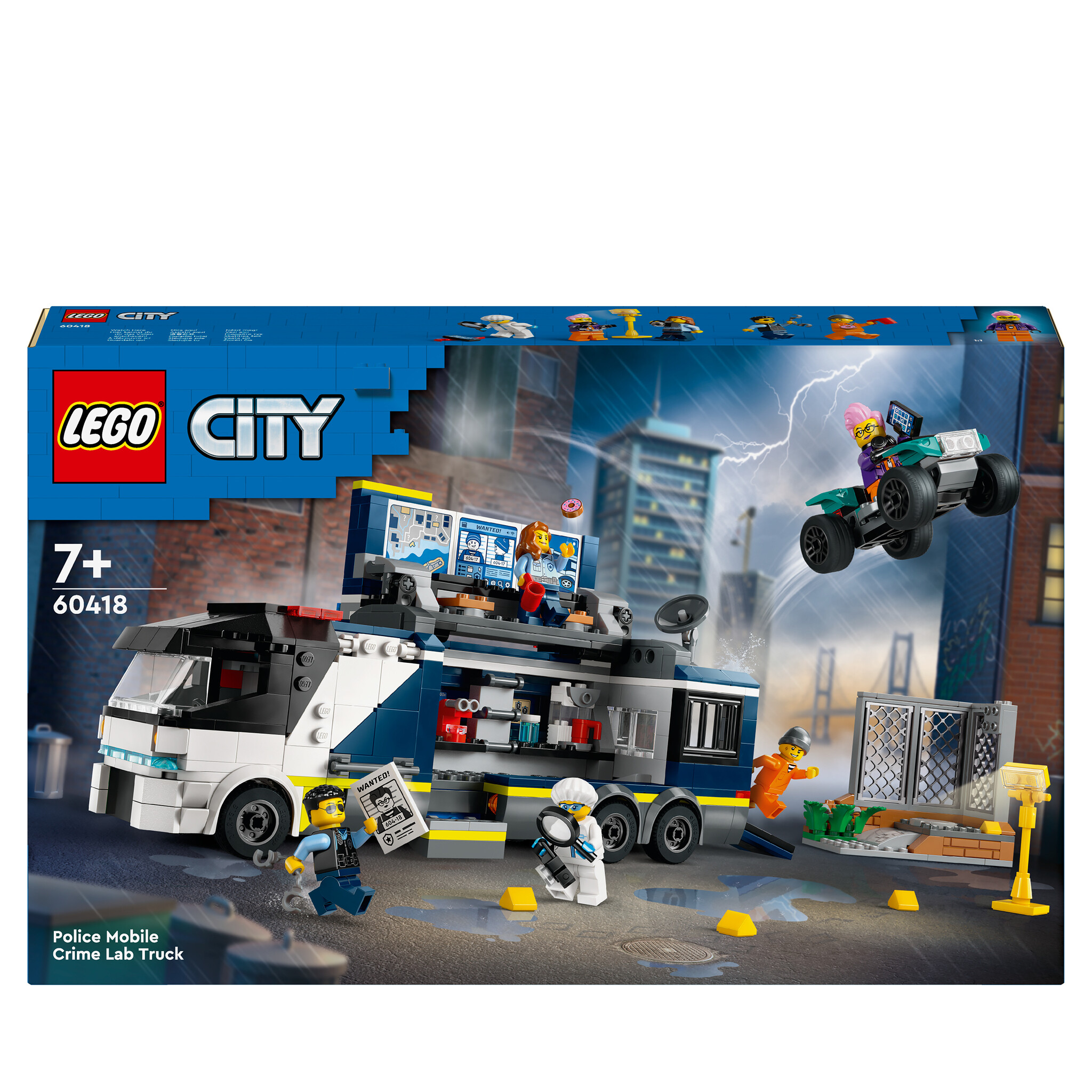 LEGO City Politielaboratorium in truck – 60418