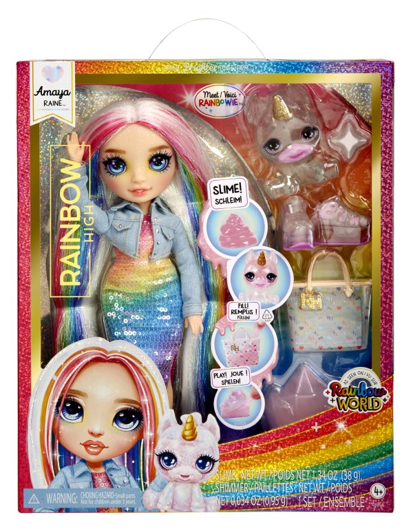 Rainbow High Classic Rainbow Fashion - Amaya Raine (regenboog) - Afbeelding 2