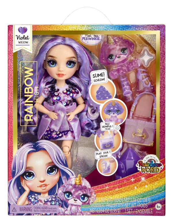 Rainbow High Classic Rainbow Fashion - Sunny Madison (geel) - Afbeelding 3