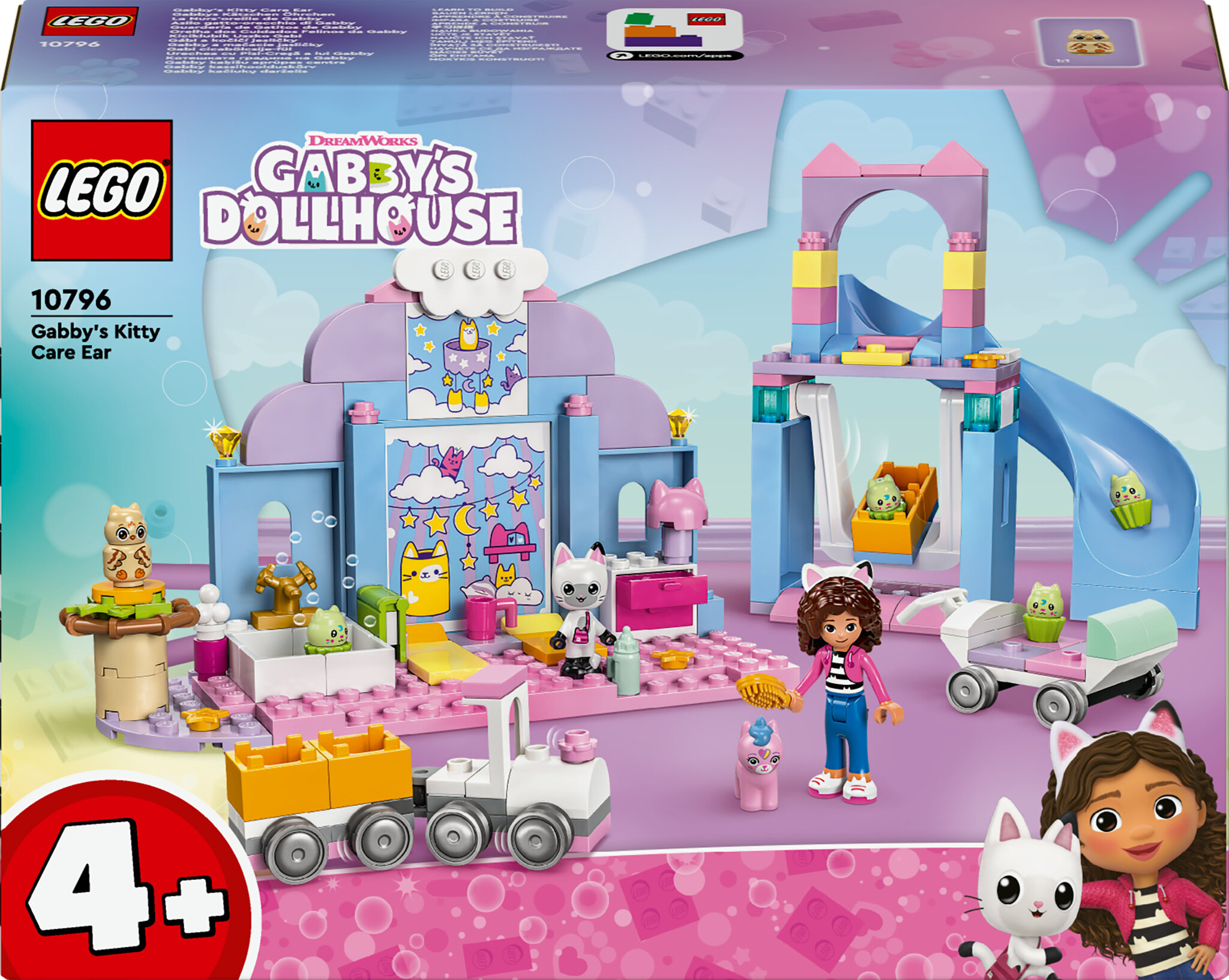 LEGO Gabby’s Dollhouse Gabby’s kittendagverblijf – 10796