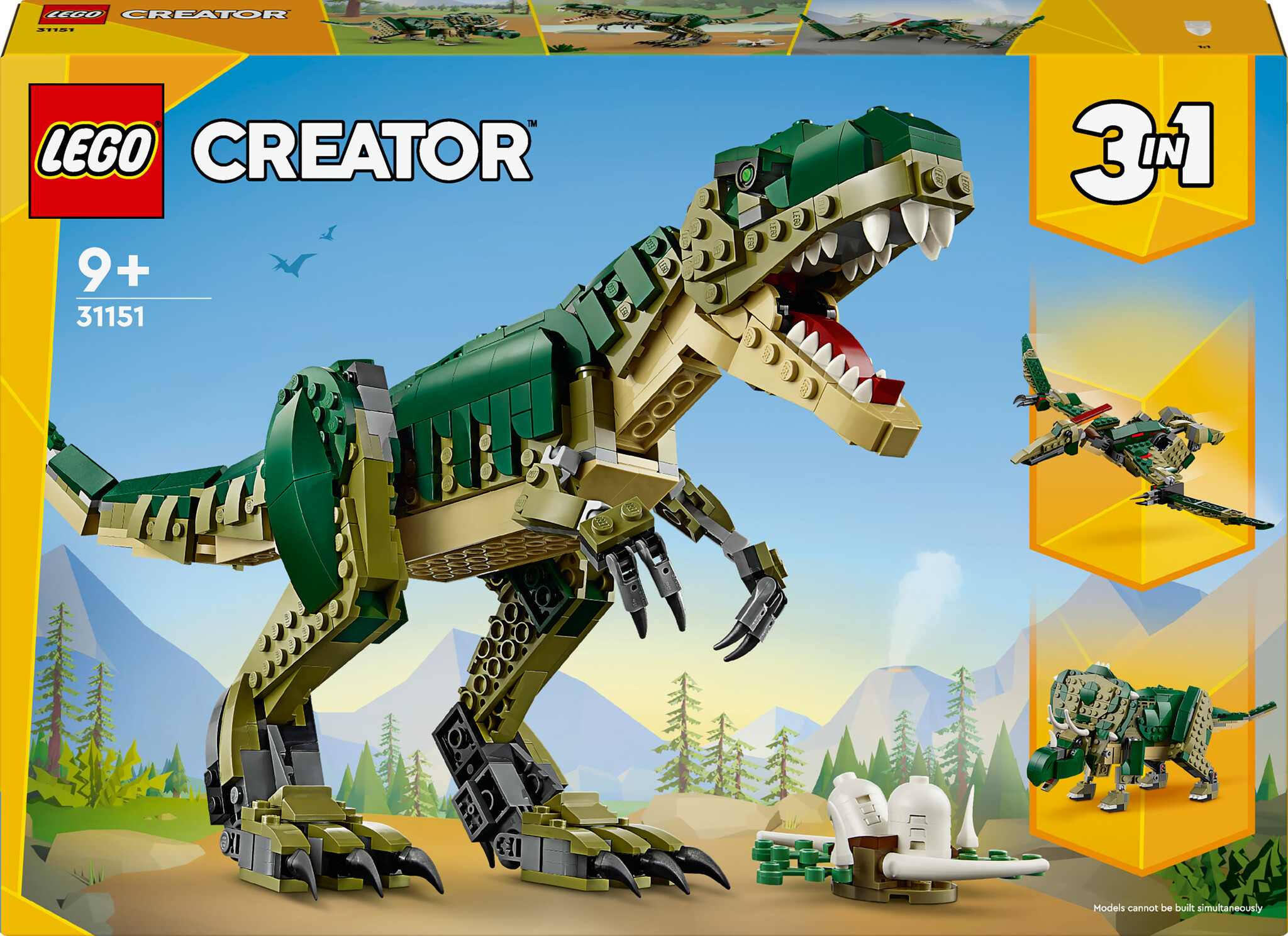 LEGO Creator 3-in-1 T. rex – 31151