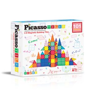 Picasso Tiles – Magnetic Tiles Set (101-delig)