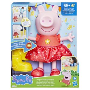 Peppa Pig – Peppa’s Modderpoelen Feestje – Interactieve pop (30cm)