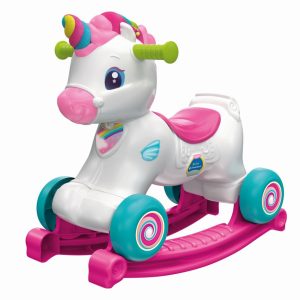 Baby Clementoni – Interactieve Unicorn Ride-on