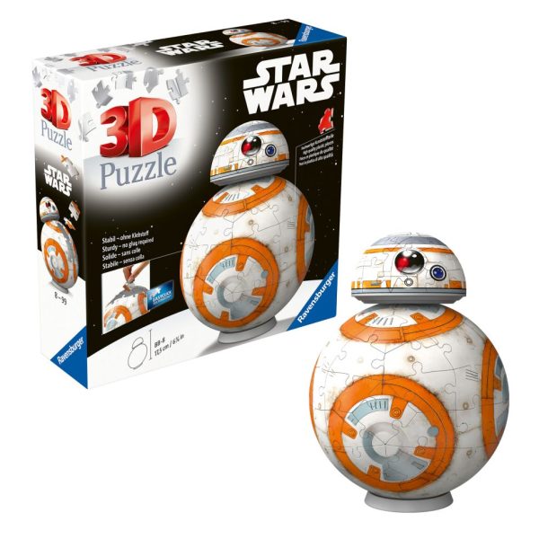 Ravensburger puzzel 3D Star wars BB8 - Afbeelding 3