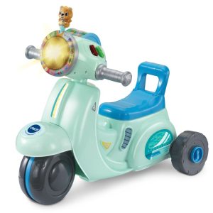 Vtech Loopscooter 2 in 1 – blauw. 12M+. 2xLR06 Incl.