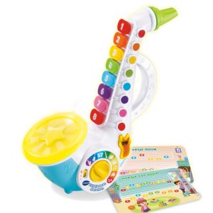 Vtech Lichtjespret saxofoon. 2+. 3xLR03 Incl