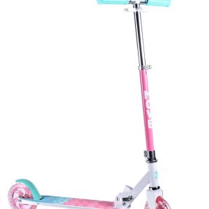 Scooter 145 mm LED – Sky roze pastel. 6+