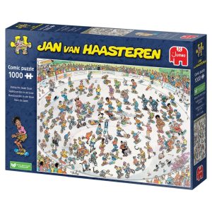 Puzzel 1000 stuks JvH – Skateboarden in de bowl. 8+. 67300323