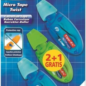 BIC Tipp-Ex Micro Tape Twist – 2+1 gratis