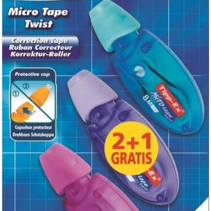 BIC Tipp-Ex Micro Tape Twist – 2+1 gratis