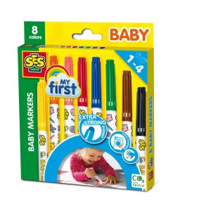 SES Creative My First – Baby markers 8 kleuren