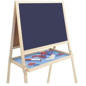 Creatief bord – lei (krijt/magneet) 56x43x105cm