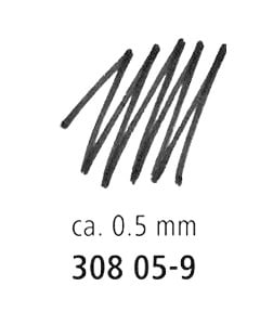 Pigment Liner 0,5mm – zwart