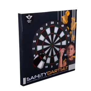 Kinder Safety Dartbord Ø 42cm + Softtip Dartpijl 18gr (2 sets)