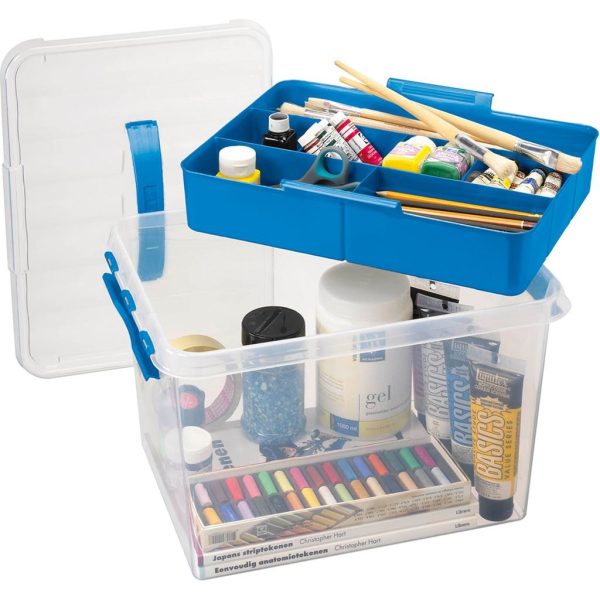 Q-line MultiBox 22L - transparant/blauw - Afbeelding 2