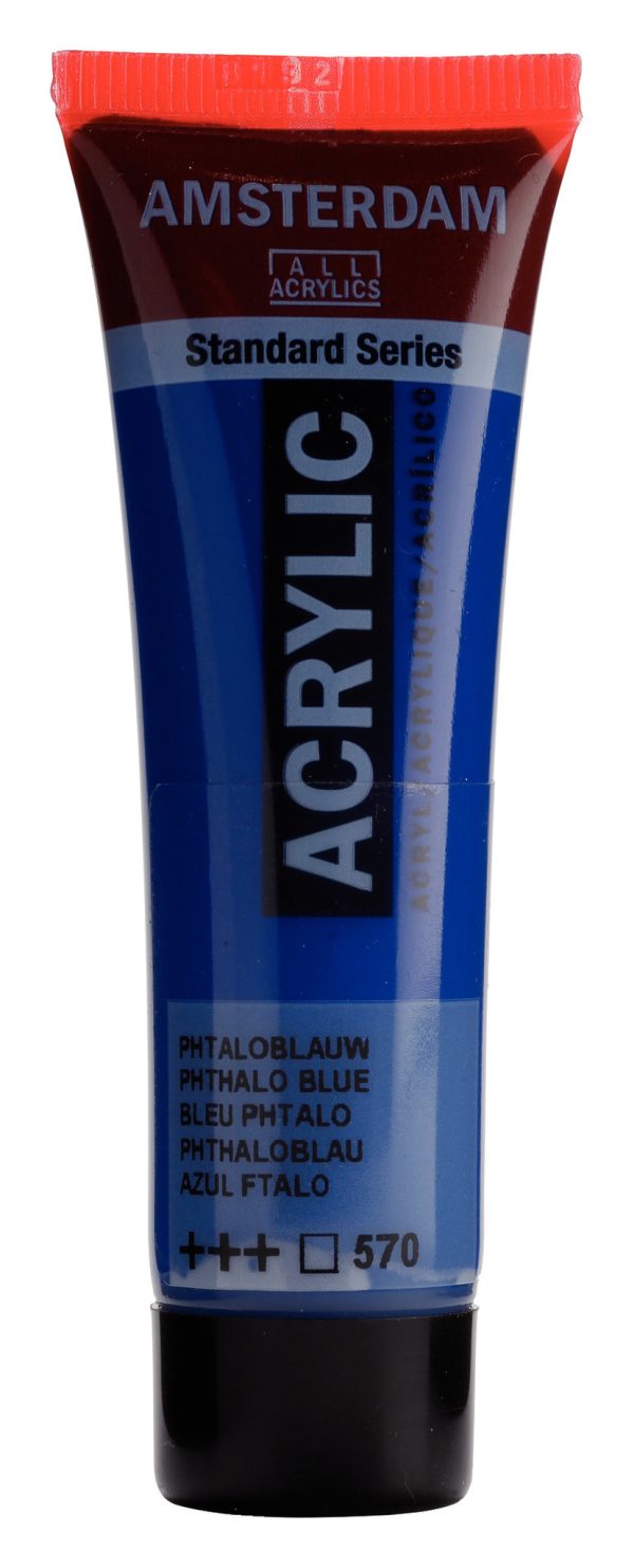 Acrylverf Amsterdam tube 20ml - Phtaloblauw