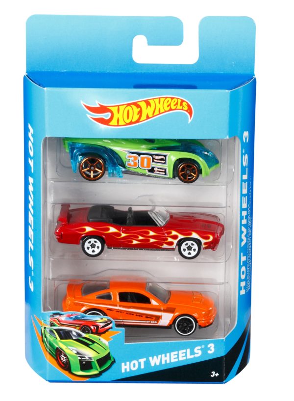 Hot Wheels - Cadeauset auto's (3-pack) - Afbeelding 2