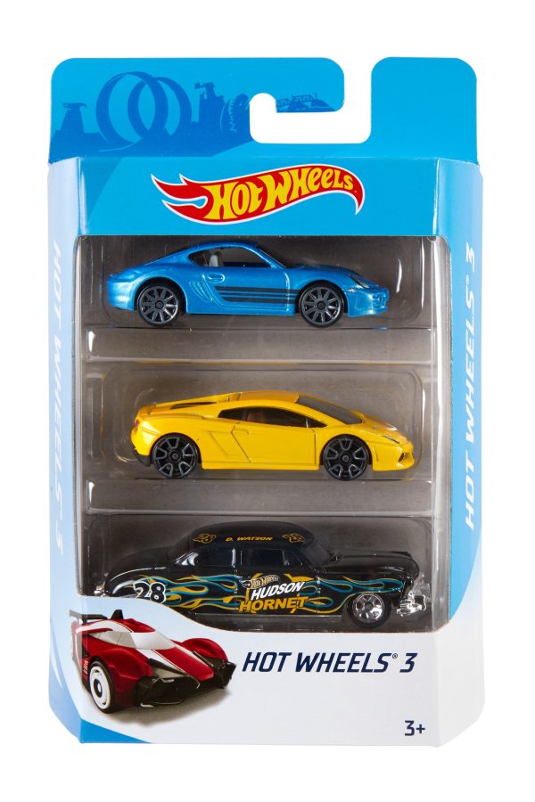 Hot Wheels - Cadeauset auto's (3-pack) - Afbeelding 4
