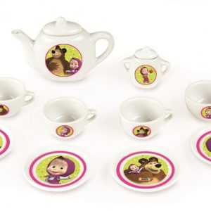 Masha & The Bear – Theeservies (porselein) 12-delig