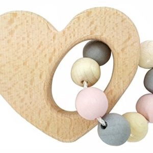 Rammelaar hart – natuur/roze