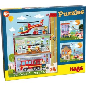 Puzzel (3x24stuks) – Kleine brandweerkazerne