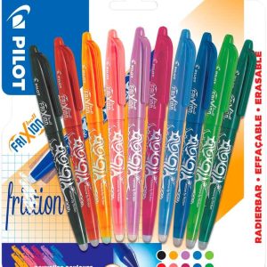 Pilot FriXion Ball 0,7 mm – 10stuks assorti