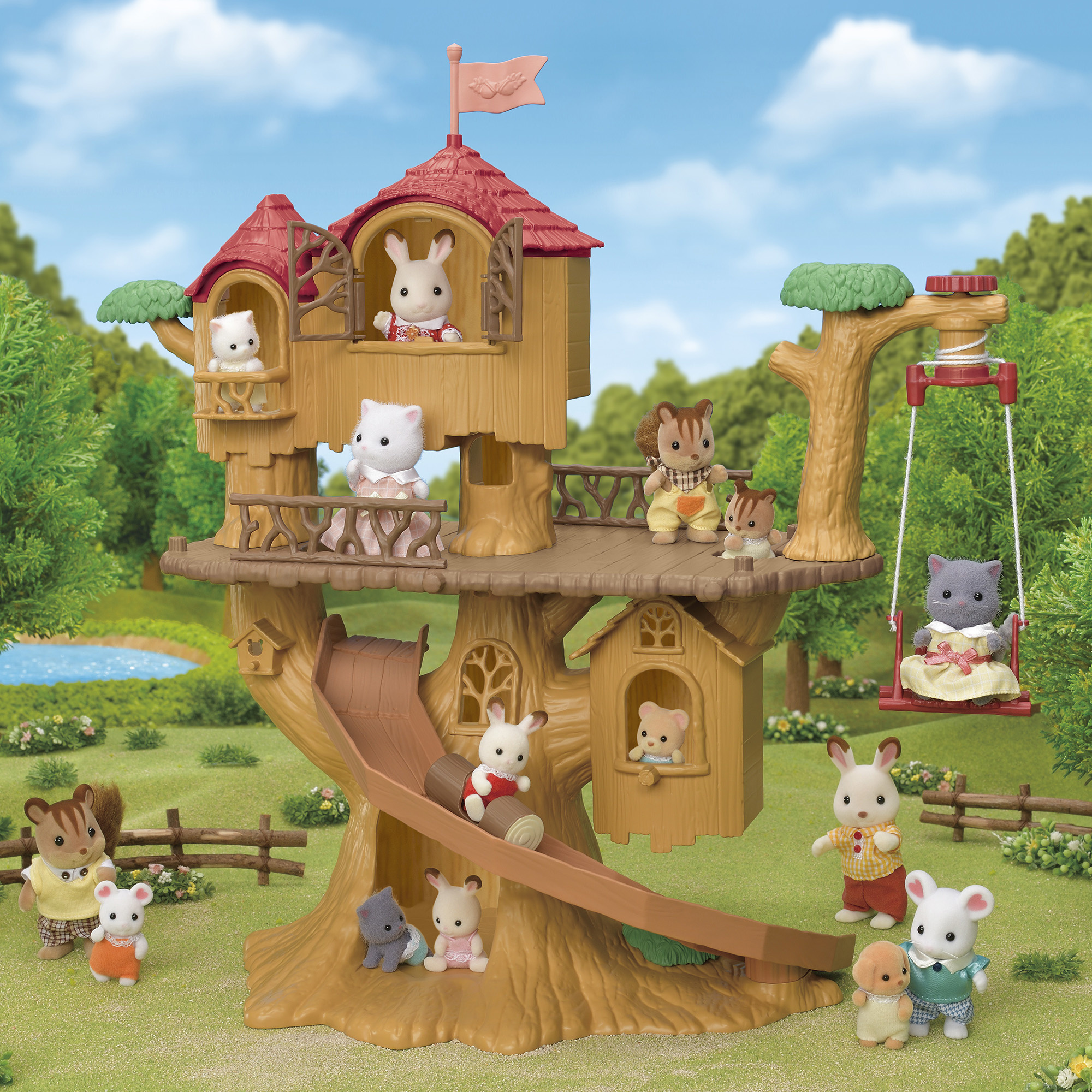 Sylvanian Families - Avontuurlijke boomhut - Afbeelding 4