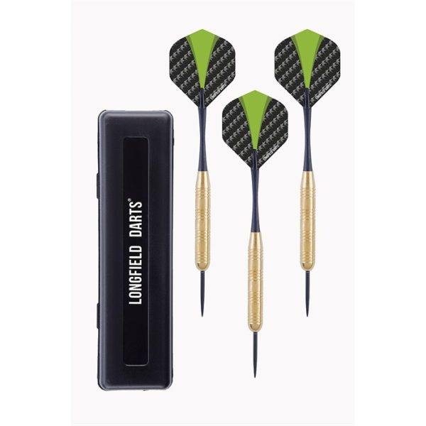 Longfield darts brass op blister - 21gram - Afbeelding 2