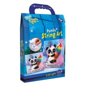Pandacorn – Bright Lights String Art