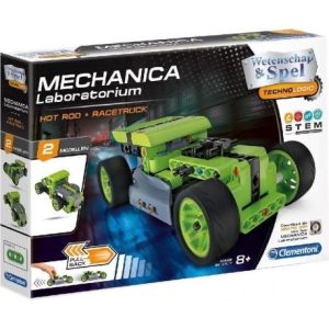 Wetenschap & Spel – Mechanica Lab – Hot Rod + Racetruck pull-back
