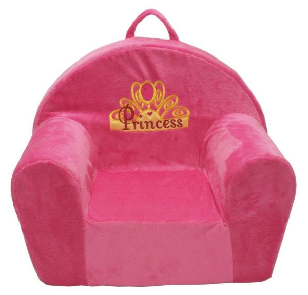 Kindersofa 52x34x42cm - roze OF blauw - Afbeelding 2