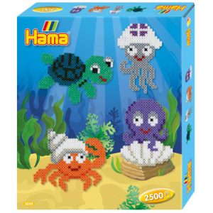 Hama Medium Gift Box – Waterdieren 2500 st