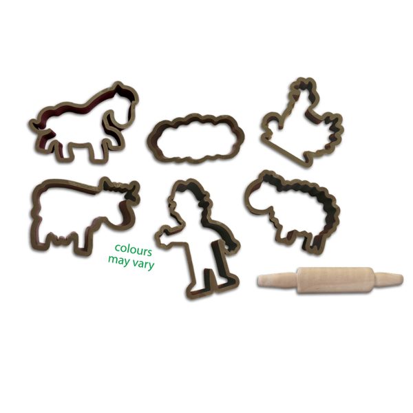 SES Creative Eco klei mega set (7x90gr met tools) - Afbeelding 3