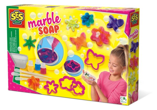 SES Creative - Marble zeepjes gieten