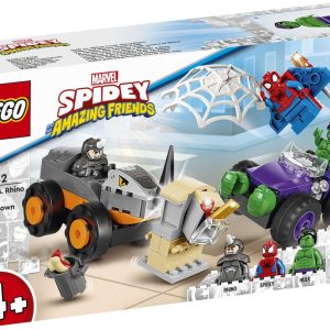 LEGO Marvel Spidey Hulk vs Rhino truck showdown – 10782