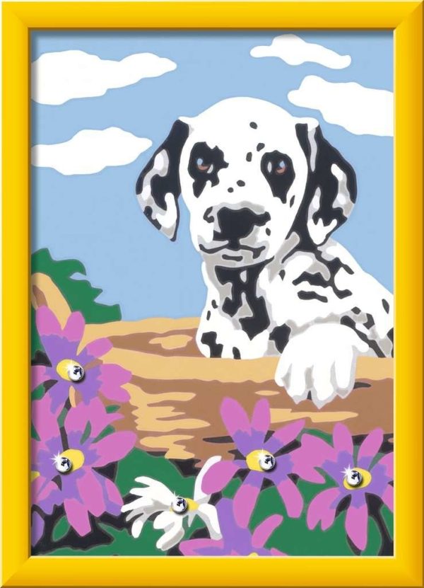 Schilderen op nummer - Dalmatiër puppy - Afbeelding 2