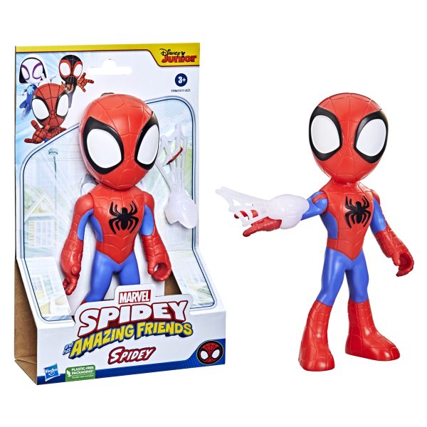 Marvel Spidey and His Amazing Friends - Spidey actiefiguur (22,5cm)