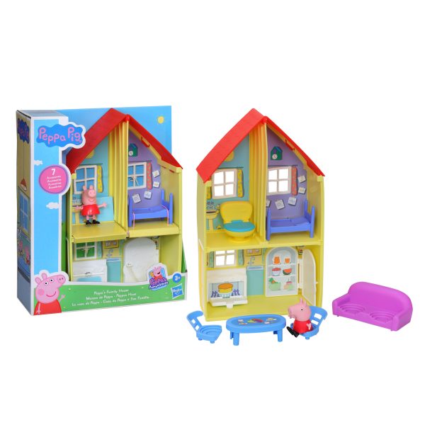 Peppa Pig - Peppa's familiehuis speelset - Afbeelding 3