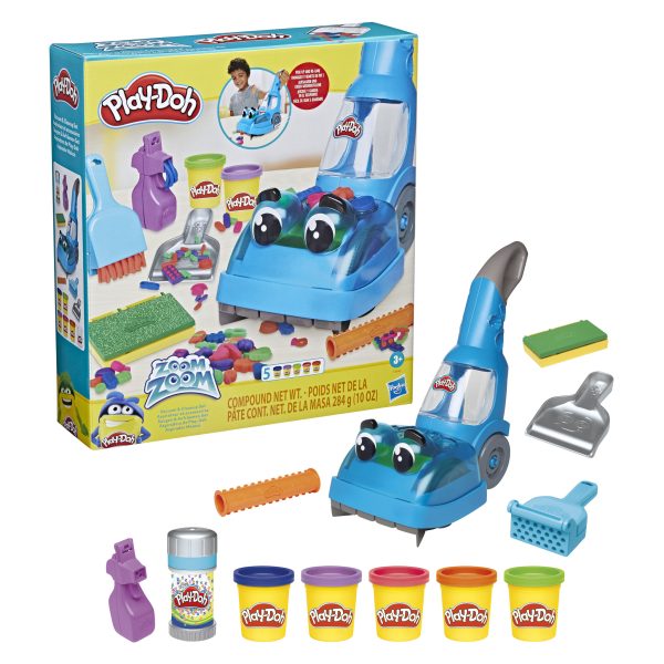 Play-Doh Zoom Zoom - Stofzuiger & Schoonmaakset - Afbeelding 3