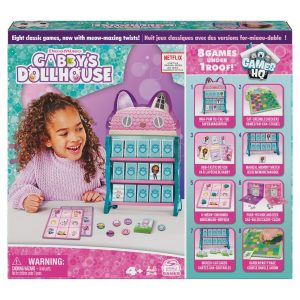 Gabby’s Dollhouse – Games Headquarters House 8-in-1 (Box)