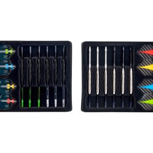 Longfield darts 4 sets steeltip brass tungsten look 23gr