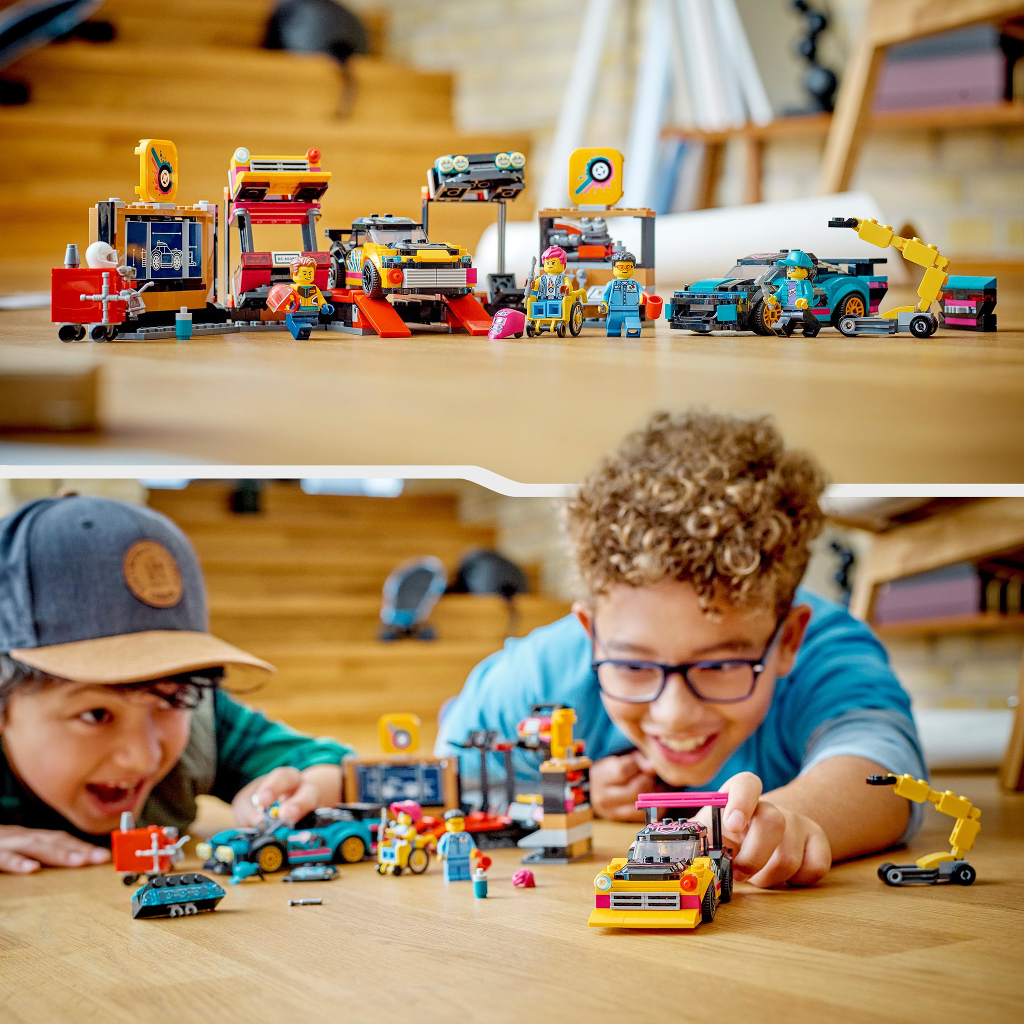 LEGO City Garage voor aanpasbare auto's - 60389 - Afbeelding 9